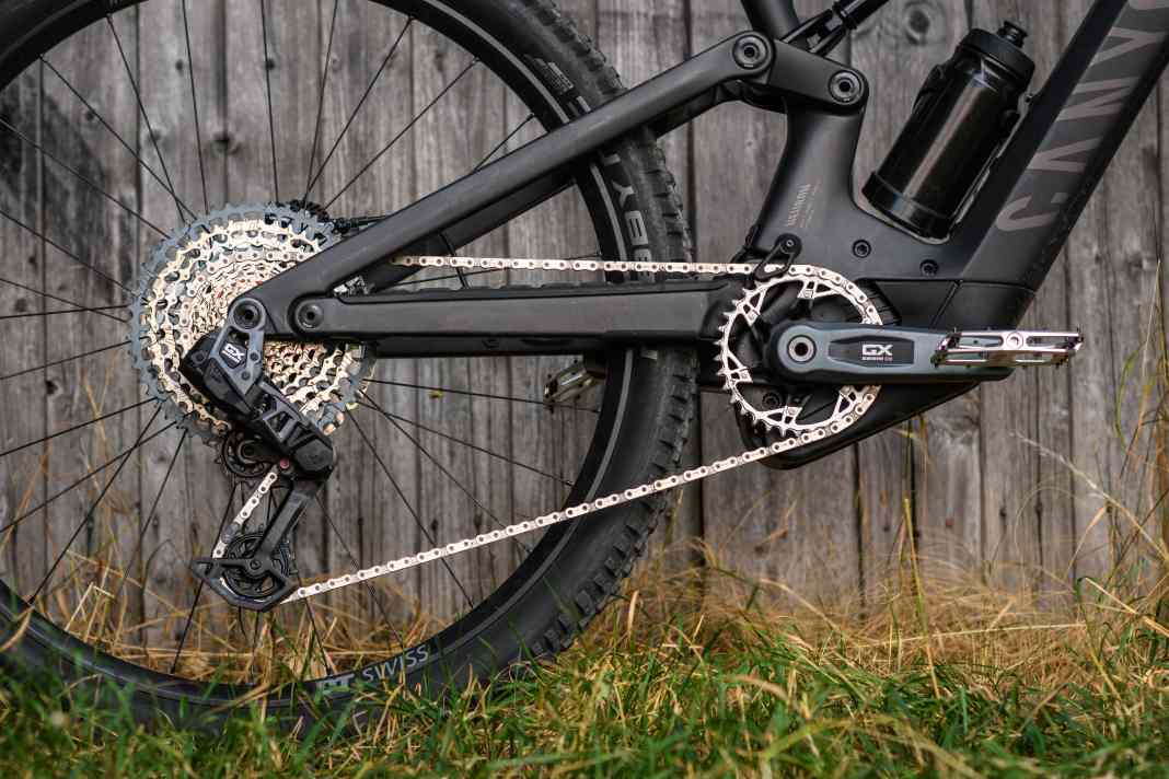 Das ist sie: Srams neue GX Eagle Transmission in Bronze-Optik.