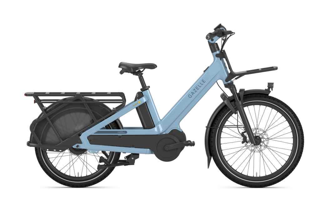 Das neue Gazelle Cabby ist dank seines Designs uns seiner Ausstattung für Alltagseinsätze geeignet.