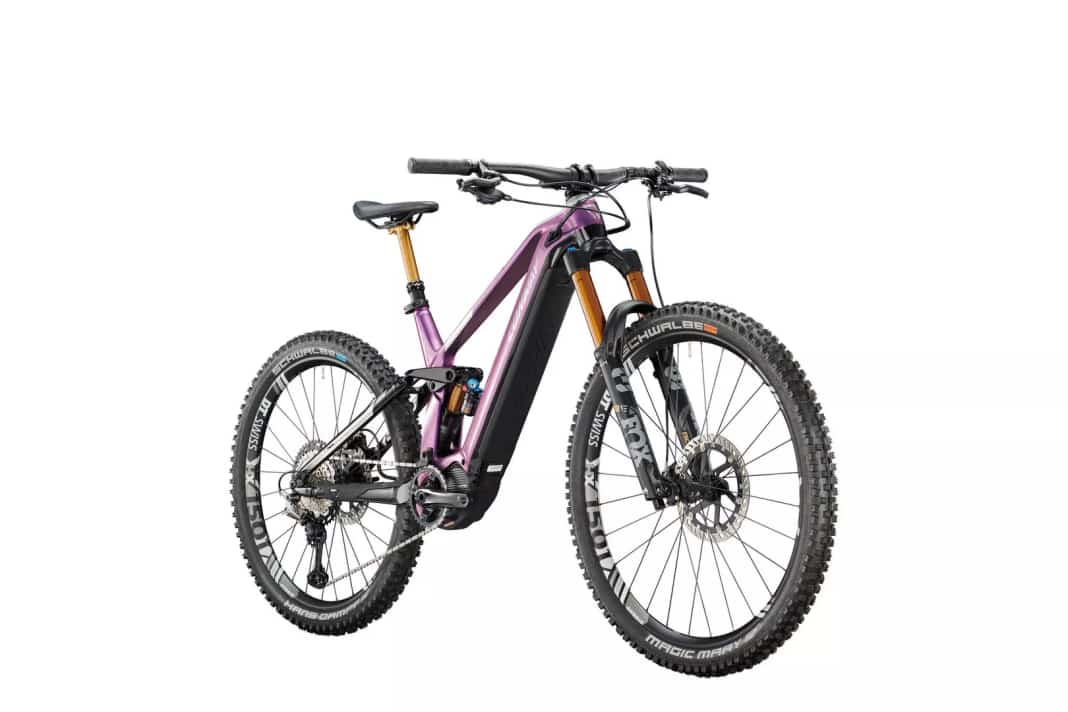 Conway eWME 8.9 MX / Shimano EP8 / 720-Wh-Batterie von Darphon / 170/160 mm Federweg / 29/27,5-Zoll-Laufradmix / Fox-Factory-Fahrwerk / 5999 Euro.