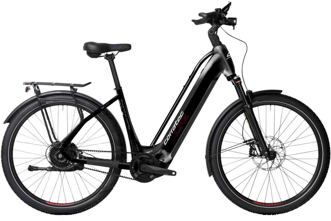 Das Life CX8 Belt positioniert sich als Flaggschiff der Life-Serie von Corratec und wurde speziell für maximalen Fahrkomfort entwickelt.