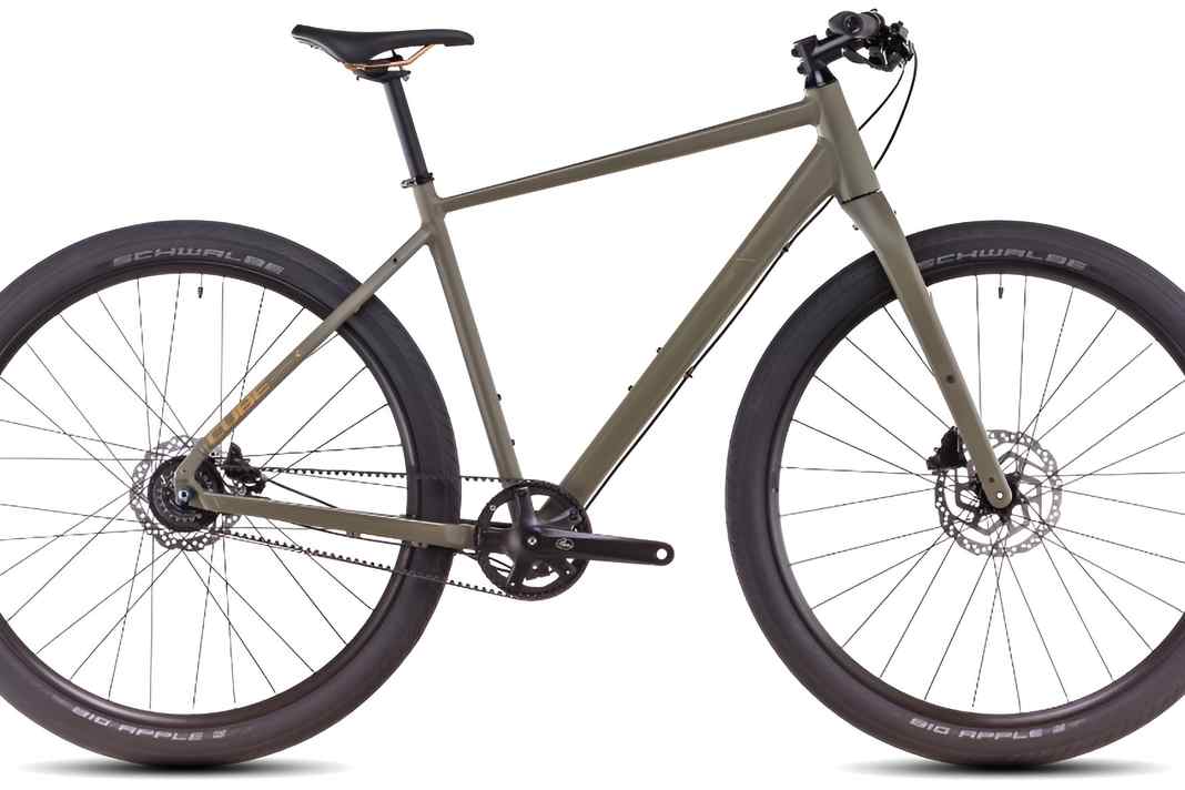 Rad-Exoten für die City: Das Cube Hyde Pro EF kann auch Offroad