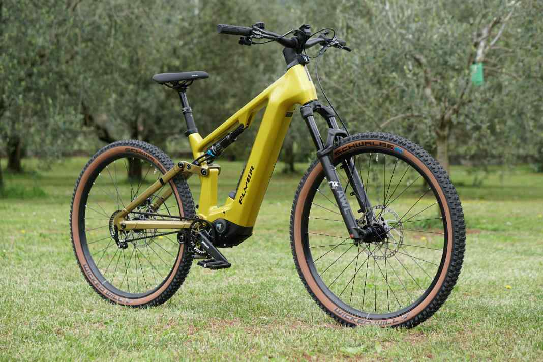 Flyer Goroc TR:X // Pinion MGU E1.12 // 700 Wh // 130 mm // 29 Zoll // ab 8699 Euro