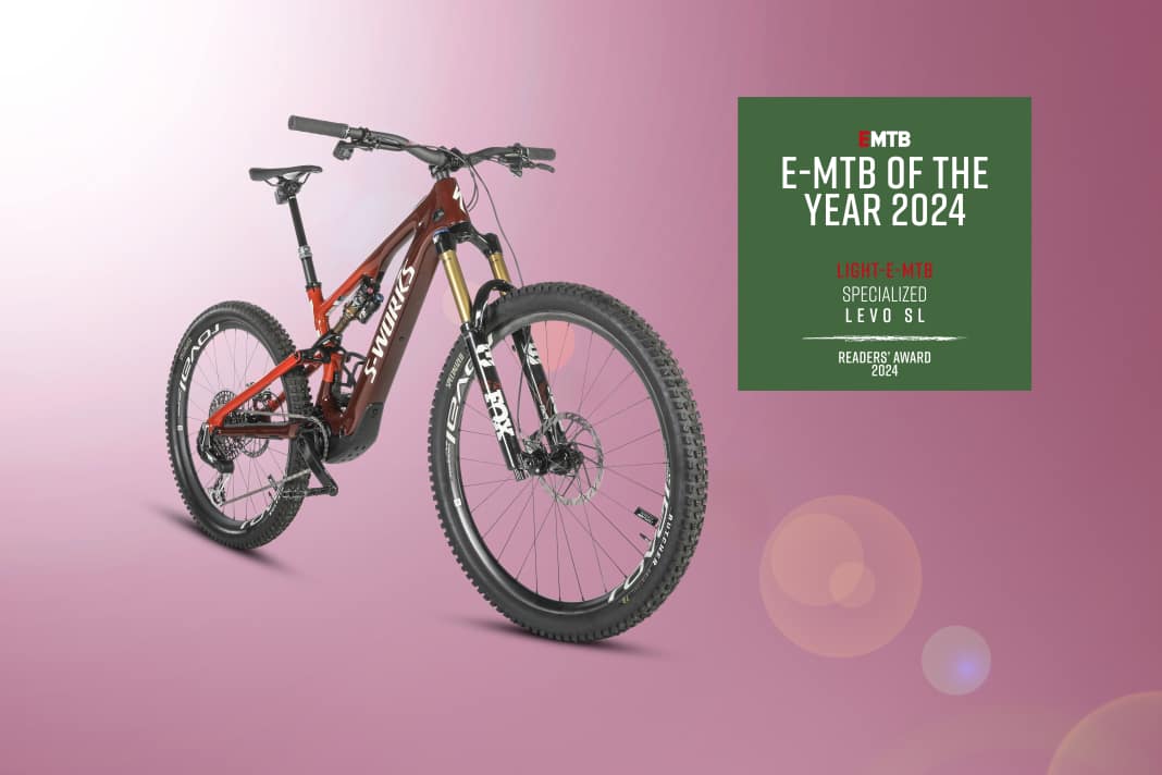 Specialized Levo SL S-Works: Specialized SL 1.2 (50 Nm) // 320 Wh // 160/150 mm // 29/27,5 Zoll // 17,8 kg // 14.000 Euro.