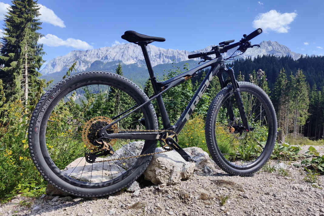Die TRP Evo 12 an einem Trek Supercaliber war eine von zwei Schaltgruppen im Langzeit-Check.