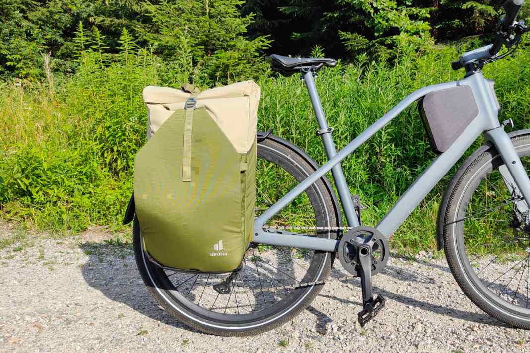 Der Deuter Xberg: Wir haben den Fahrradrucksack, der auch Fahrradtasche ist, getestet.