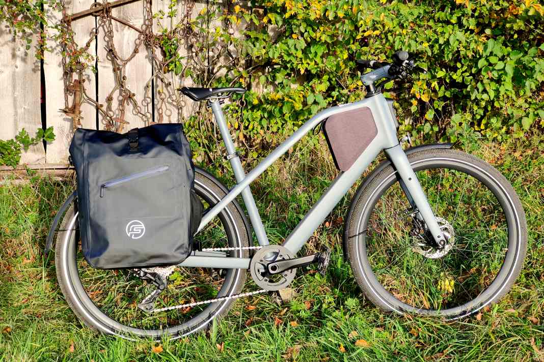 Auf großer Herbst-Tour mit der Fahrradtasche 3in1 von Forrider aus Berlin.
