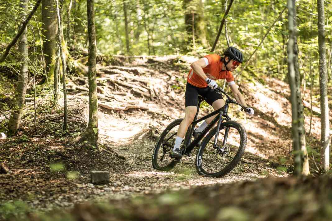 Das Storck Rebel.4 Platinum erfüllt alle Voraussetzungen, um in unserem Hardtail-Test gut abzuschneiden. Trotzdem ist es viel günstiger als die Konkurrenz.