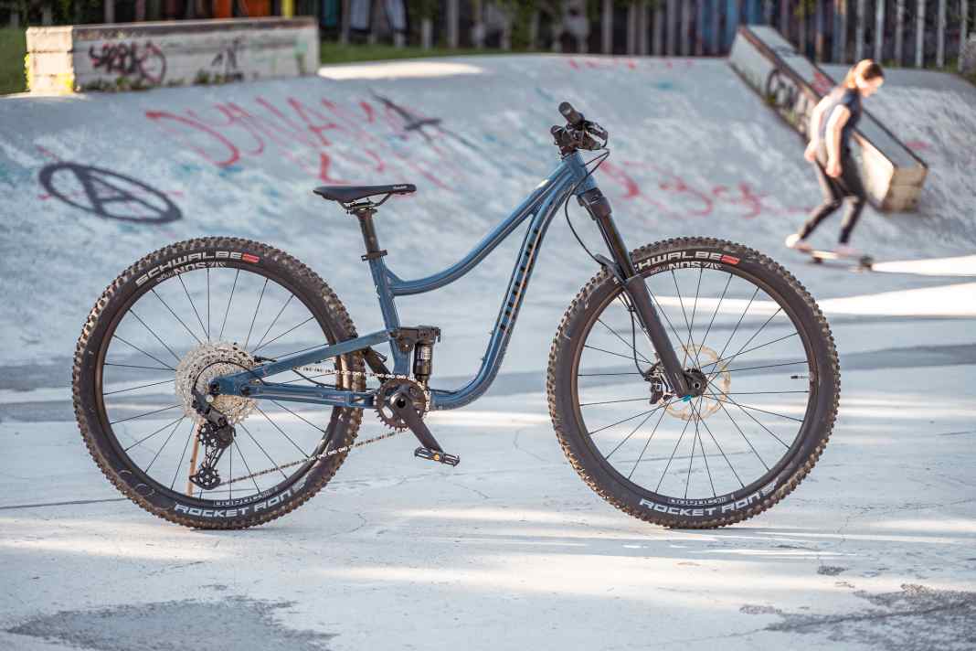 Schickes Ding: Das Naloo Mountain Jack ist der beste Buddy für Kids ab 1,30 m Größe, die schon in echtem Gelände unterwegs sind