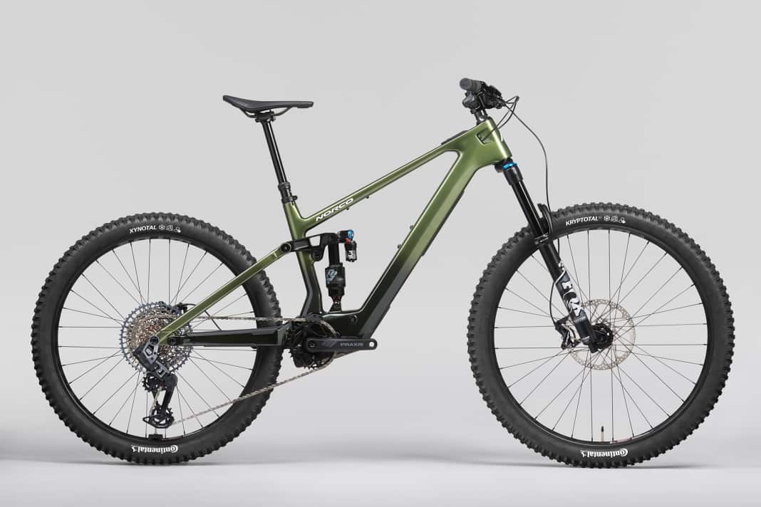 Fluid VLT 140 C2: 19,9 Kilo, 7999 Euro. Farbe: green.