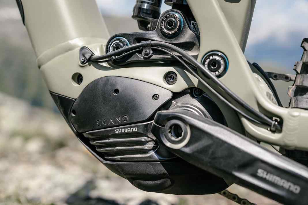 Das Ekano kommt mit Shimanos neuem EP801. Der Motor ist spürbar kräftiger, als der Vorgänger EP8. Optisch gibt´s keinen Unterschied.