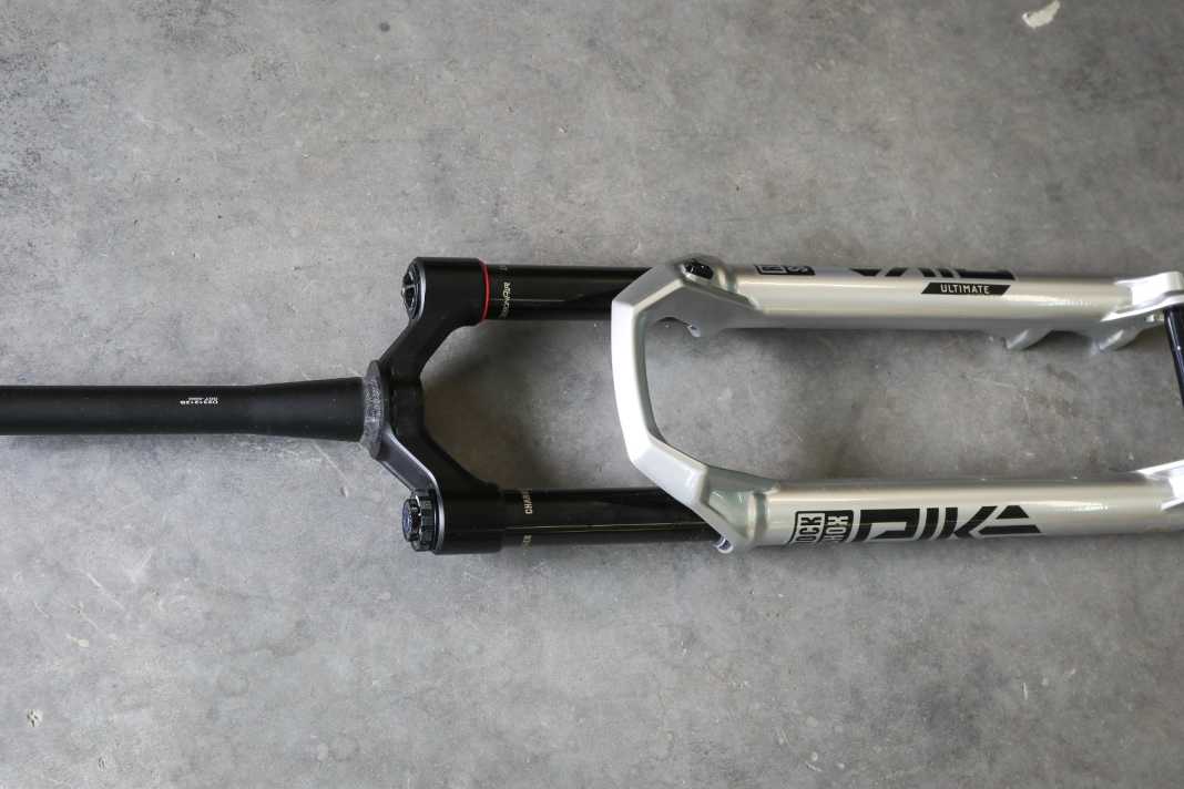 Die neue Rockshox Pike Ultimate 2025 für Trailbiker in ihrer ganzen Pracht.