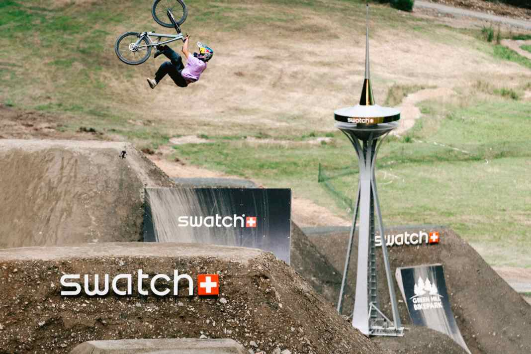 Bei den Swatch Nines zeigen die besten Mountainbikerinnen und Mountainbiker, was sie drauf haben.