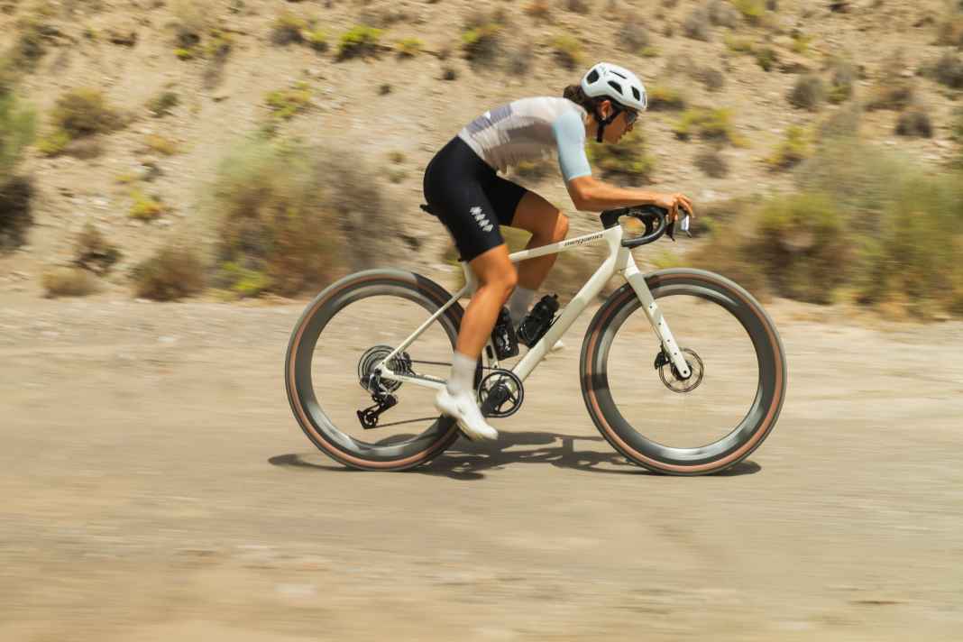 Das Megamo West zielt auf sportliche Fahrerinnen und Fahrer, die gern schweres Gelände unter die Räder nehmen.