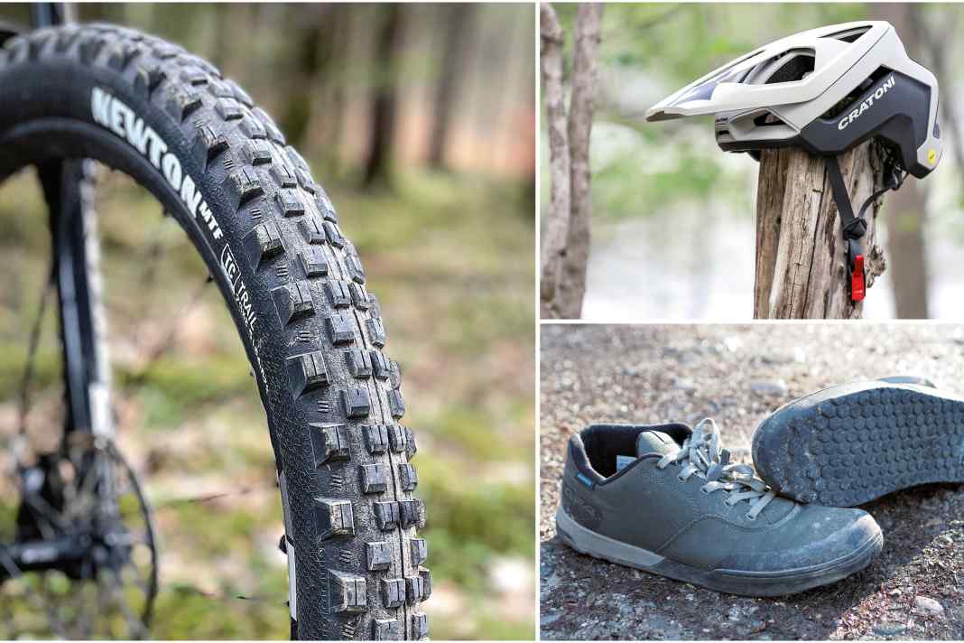 Schon gefahren - Teile im Kurztest: Reifen, Schuhe, Helm & Rucksack im Einzel-Check