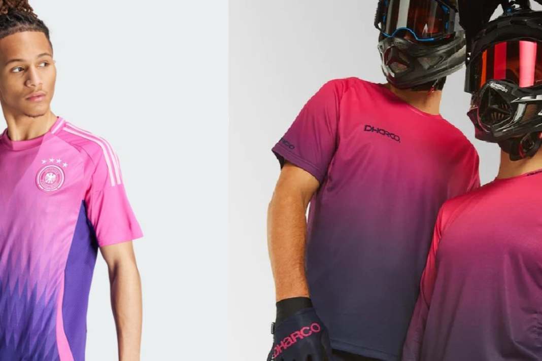 Inspiriert durch das Auswärts DFB-Trikot stellen wir farblich passende MTB-Teile vor.