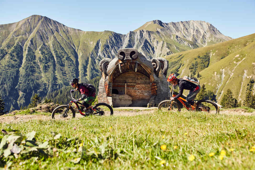 Wer dort war, kennt das Riesenmaul am Alpkopftrail im Bikepark.