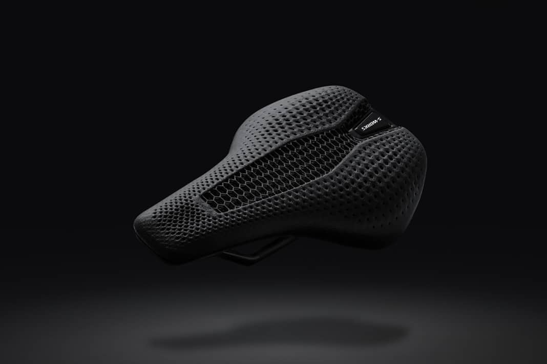 Specialized will mit dem neuen S-Works Power Evo Mirror Sattel dank innovativer 3D-Technologie Druckspitzen an kritschen Bereichen deutlich reduzieren