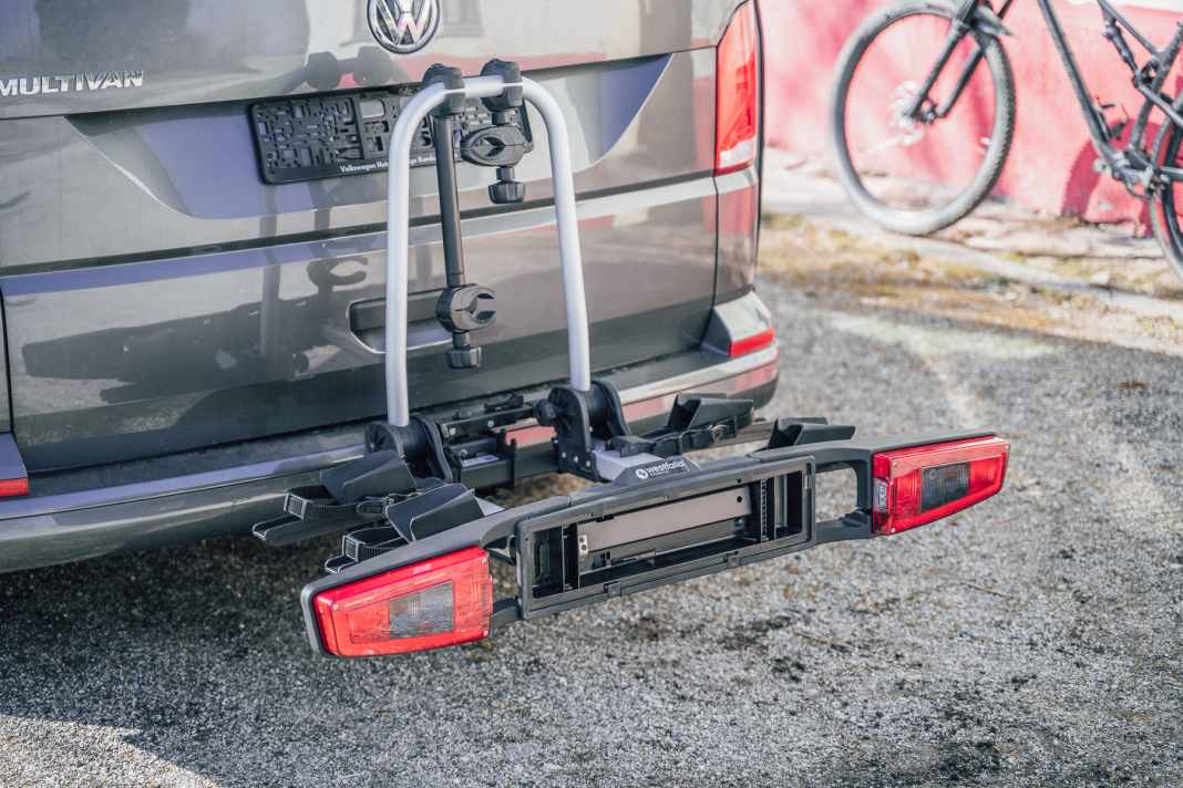 Der Westfalia Bikelander im montierten Zustand