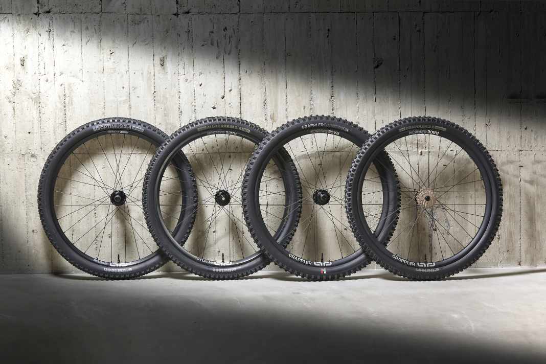 Vier auf einen Schlag - das sind die neuen E-Thirteen-Laufräder fürs MTB.