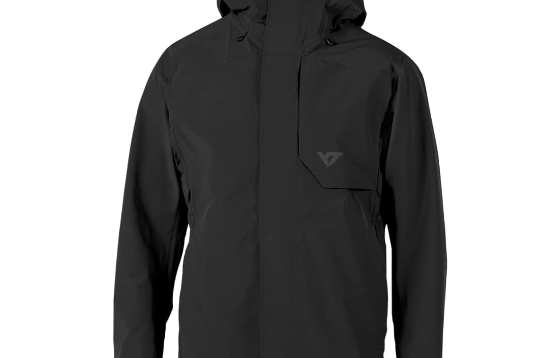 Das Flaggschiff: die Shell-Tech-Superjacke, mit der du auch den Sturmböen am Cerro Torre trotzen kannst. Preis: 199,90 €.