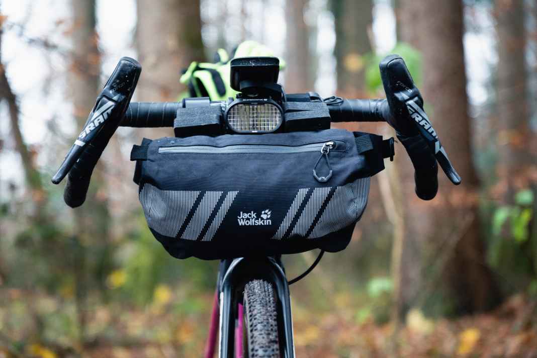Die 2-in-1 Lenkertasche am Rad