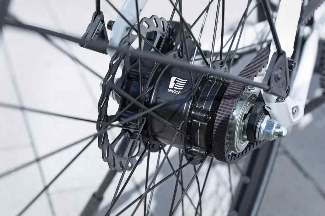 Mivice M070: Leicht, fein geregelt, hohes Drehmoment über einen weiten Bereich.