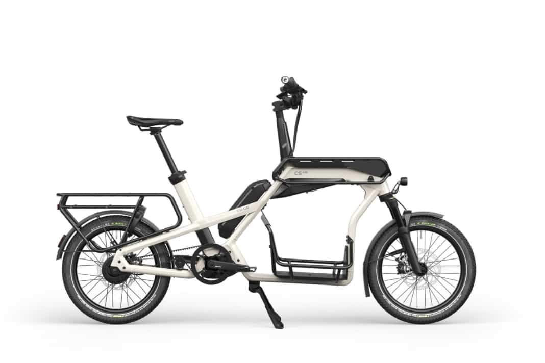 Das neue Ca Go CS ist in der teuersten Ausstattungsvariante CS200 mit Enviolo-Nabe und Gates-Riemen erhältlich, oder ...