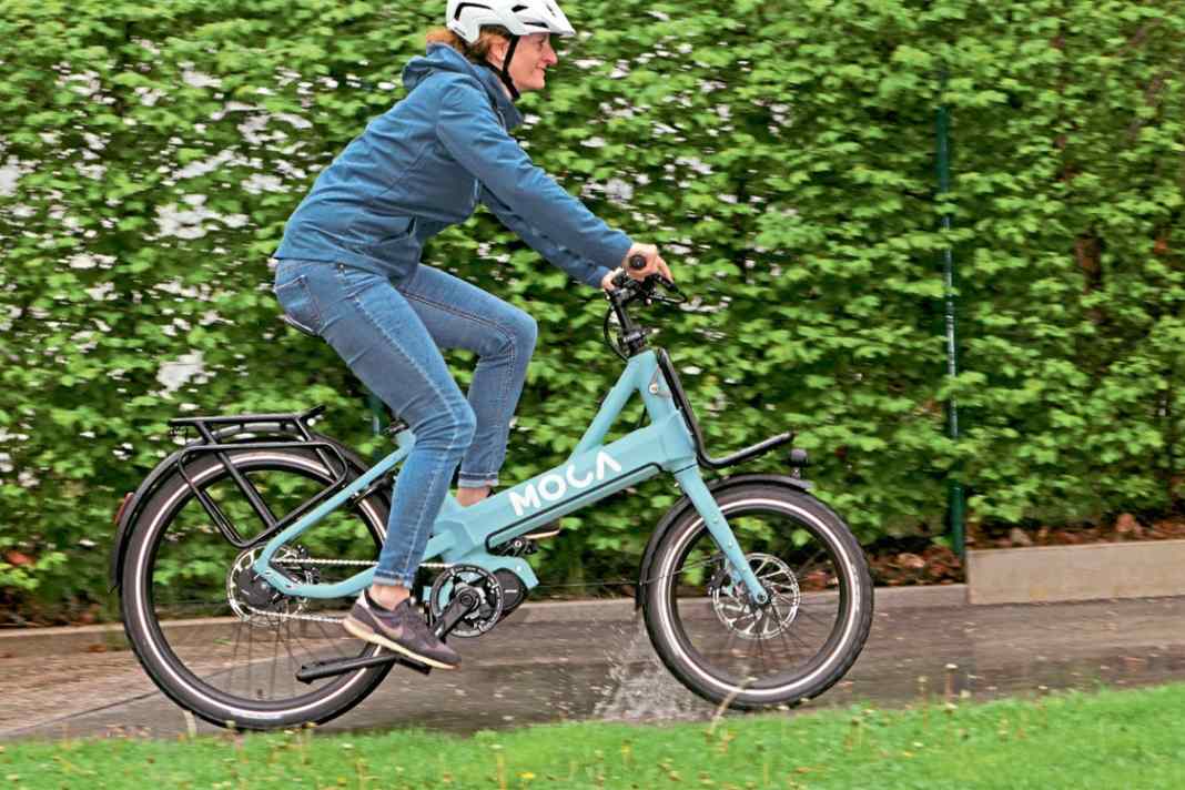 Schon vor der offiziellen Vorstellung konnten wir das MOCA Probe fahren.