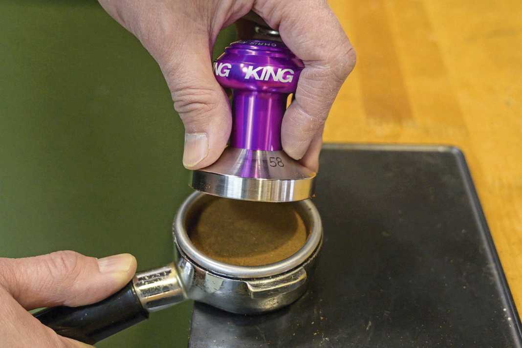 Espresso-Tamper von Chris King
