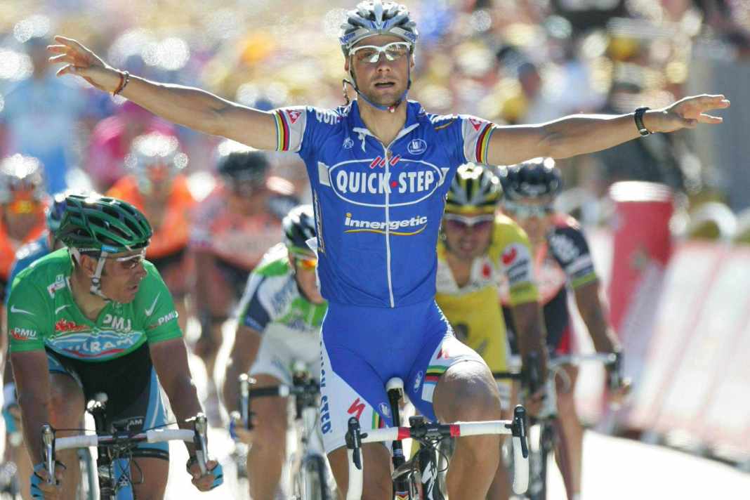 Die 6. Etappe der Tour 2007 startete am selben Ort wie heute die 8. – im Ziel war der belgische Superstar Tom Boonen vorne