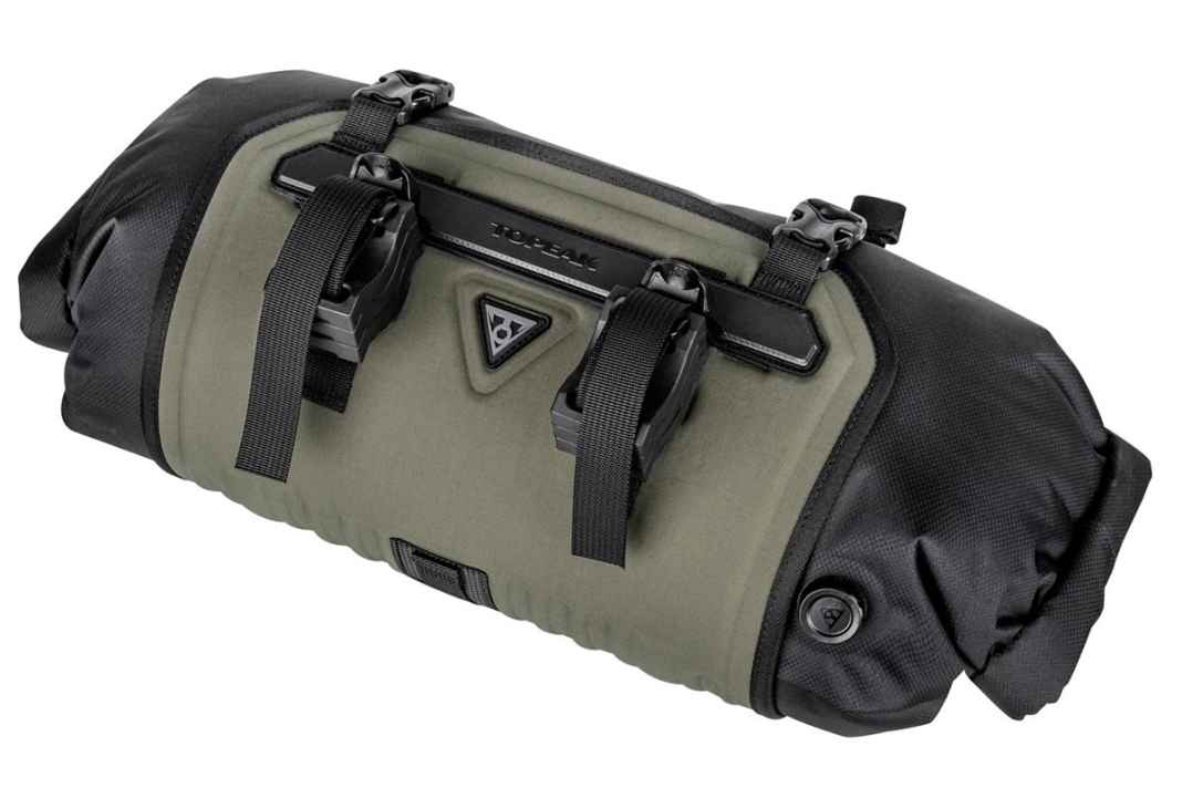 Topeak Frontloader Lenkertasche in oliv.