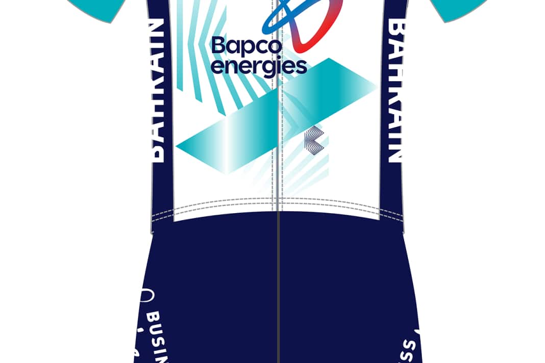 Das ist das Trikot von Bahrain-Victorious für 2024