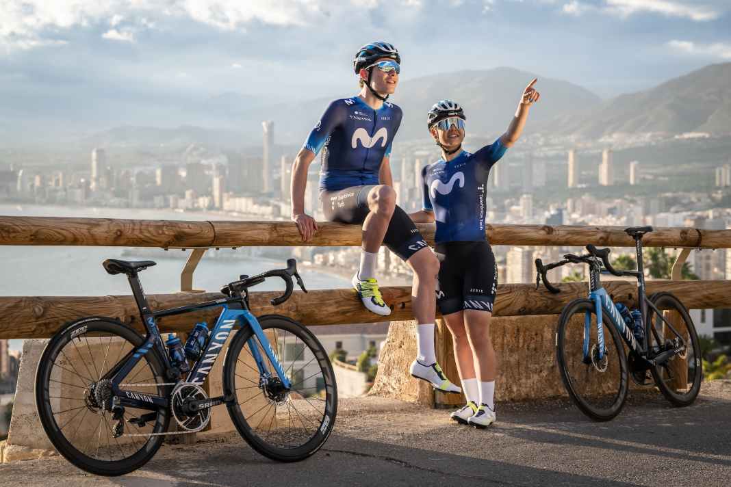 Das neue Trikot von Movistar für 2023 