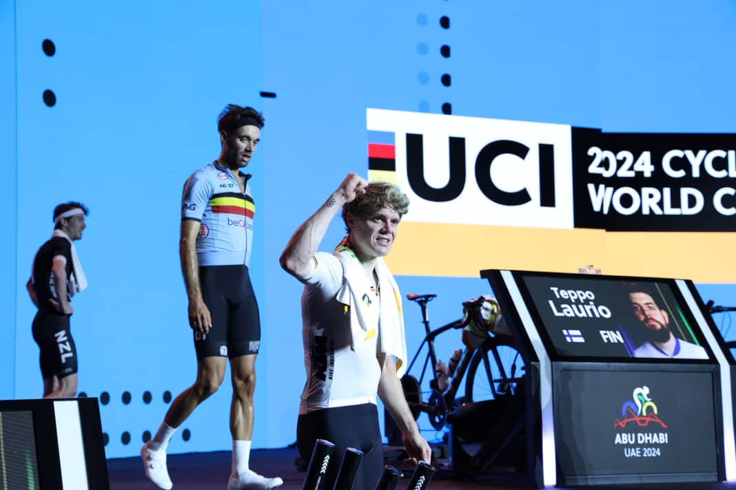 Jason Osborne bei der Cycling E-Sports WM