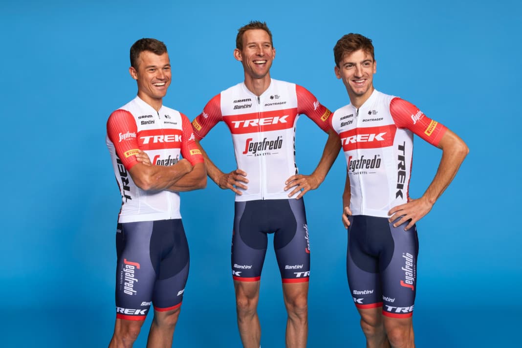 Das neue Trikot der Männer von Trek-Segafredo 