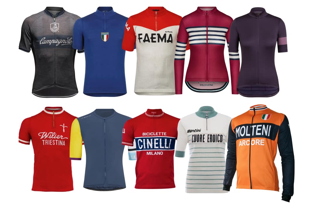 Moderne Trikots im Klassik-Look