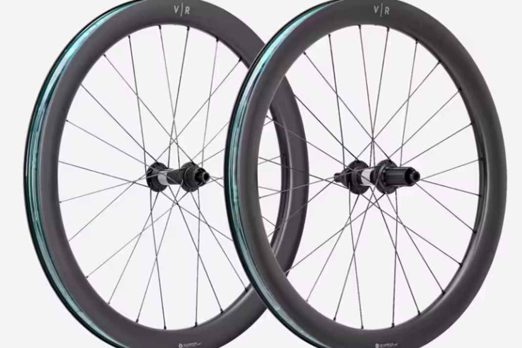 Die VR 50 sind aerodynamische Straßenlaufräder mit 50 Millimeter hohen Felgen