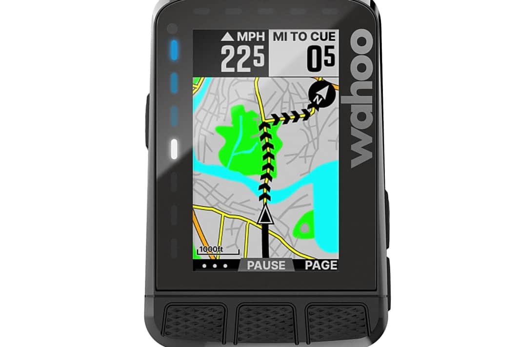 Das im Wahoo Elemnt Roam neu eingeführte Dual-Band-GPS verbessert die Genauigkeit.