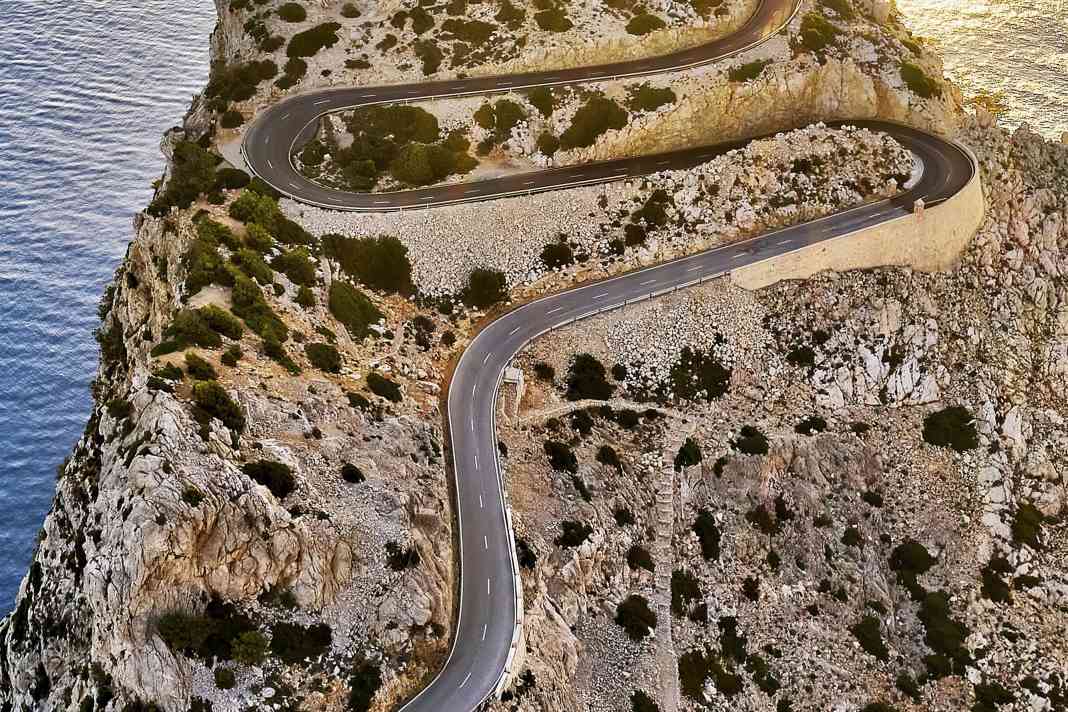 Wahrzeichen und Fixpunkt des Radsports auf Mallorca: Cap Formentor