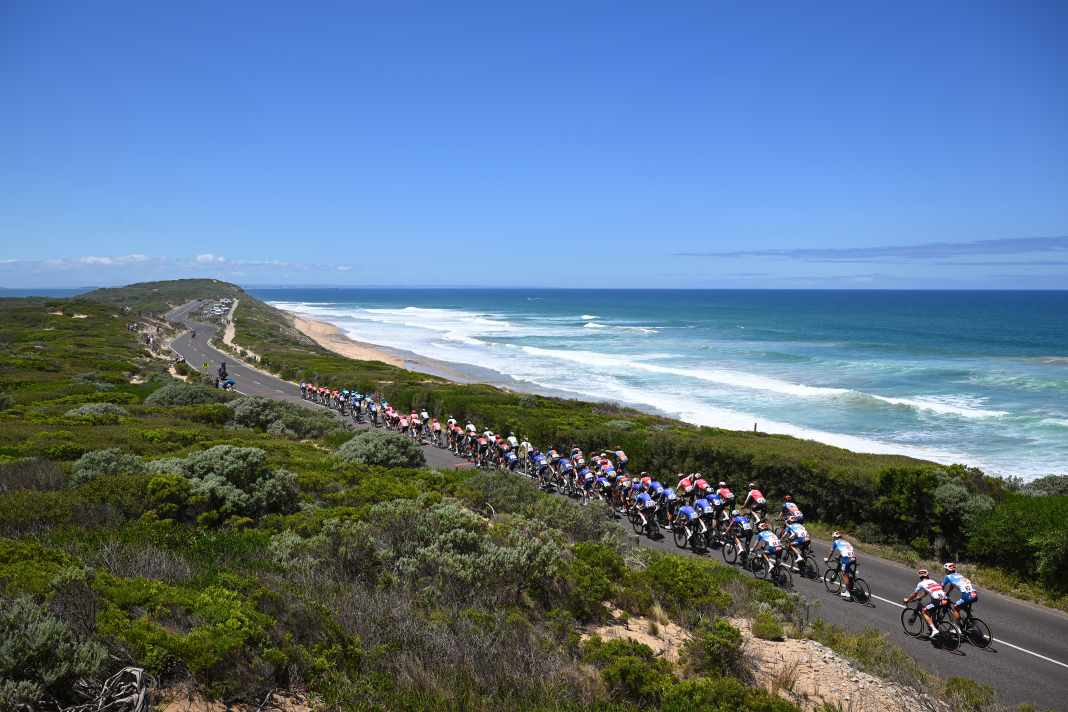 Das Cadel Evans Great Ocean Race liefert immer wieder beeindruckende Bilder von der Pazifikküste.