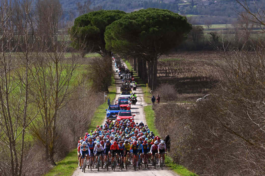Die Strade Bianche 2024 waren 215 Kilometer lang und hatten Start und Ziel in Siena