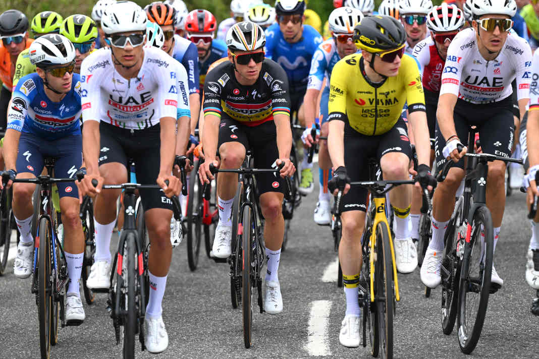 Auf der 3. Etappe der Baskenland-Rundfahrt 2024 erwarteten die Stars um Jonas Vingegaard und Remco Evenepoel sechs kategorisierte Anstiege
