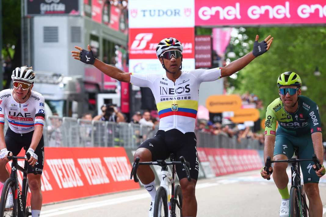 Die Etappensieger des Giro d’Italia 2024: 1. Etappe: Jhonatan Narvaez (Ineos Grenadiers)