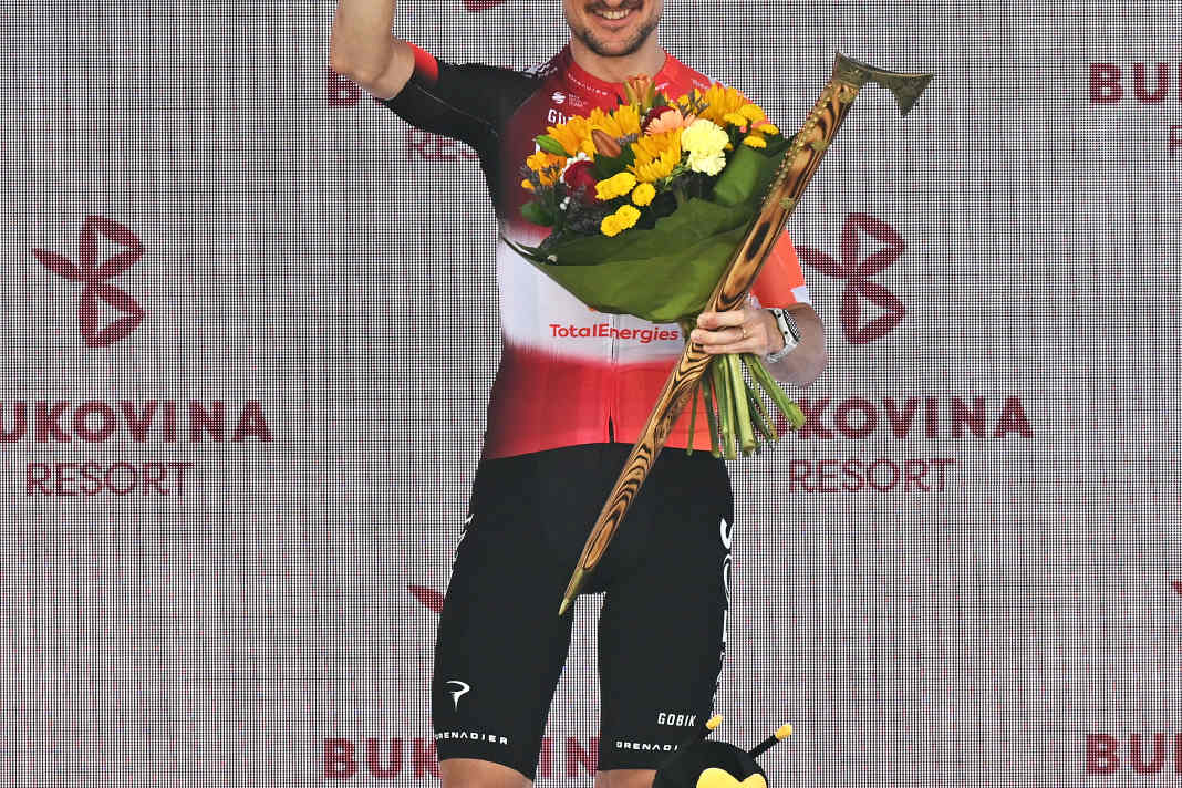 Gestatten, Victor Langellotti. Etappensieger auf dem sechsten Teilstück der Polen-Rundfahrt und neuer Gesamtführender.