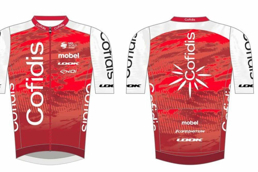 Das ist das Trikot von Cofidis für 2024