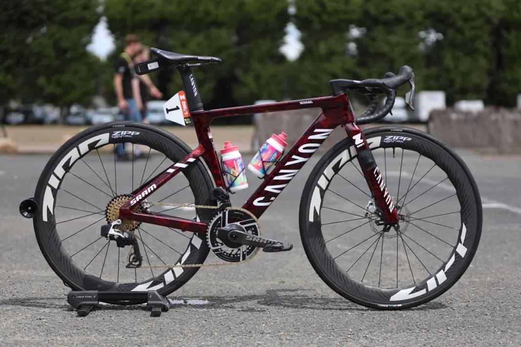 Das Canyon Aeroad CFR von Kasia Niewiadoma-Phinney