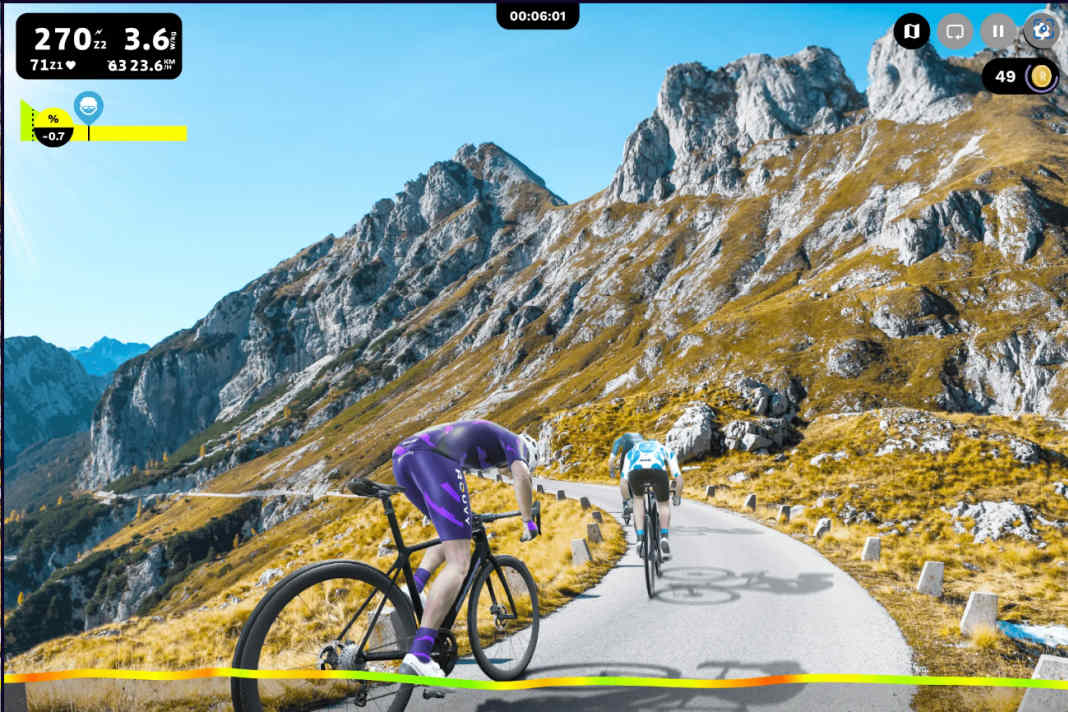 Apps fürs Rollentraining reichen von fotorealistisch bis Videospiel-Charakter, von Minimalismus bis Gamification. Wir stellen fünf der spannendsten Software-Lösungen fürs Indoor-Cycling vor.