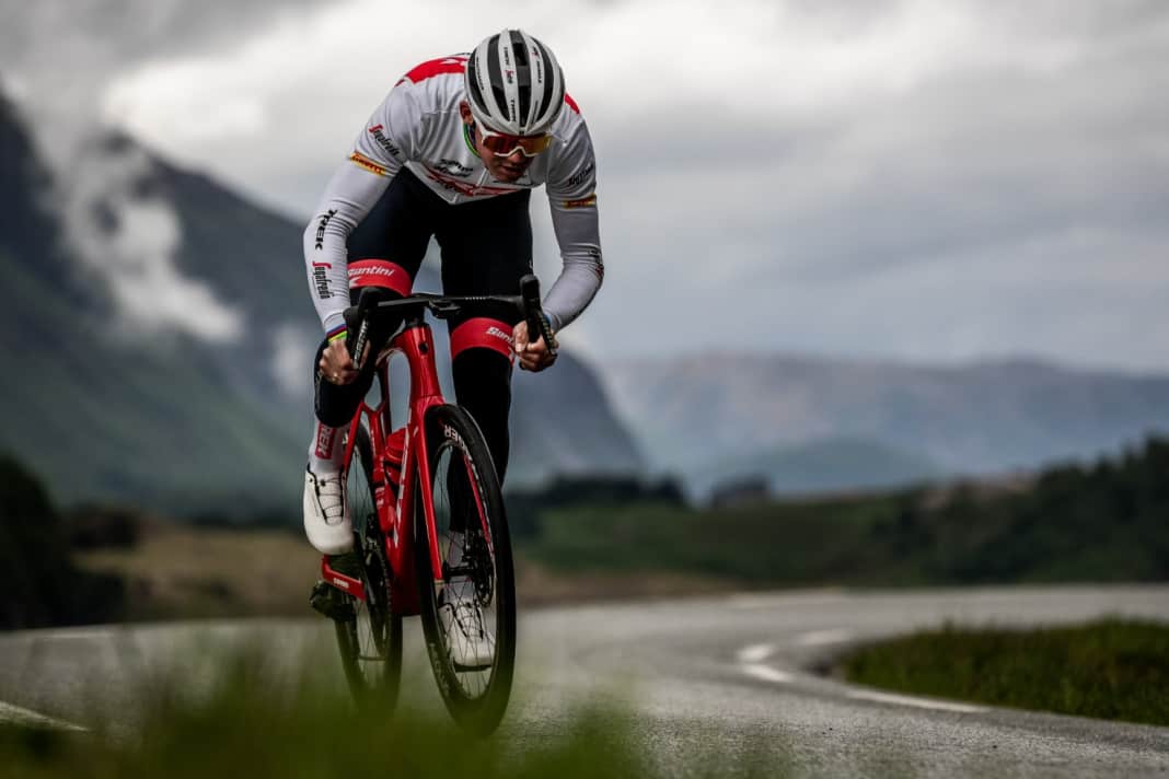 Die Leistung von Aero-Rennrädern kann bei Sprintern wie Mads Pedersen über Sieg und Niederlage entscheiden