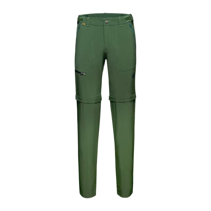 Aus lang wird kurz: im Handumdrehen per Reißverschluss wie bei der Mammut Runbold Zip Off Pants