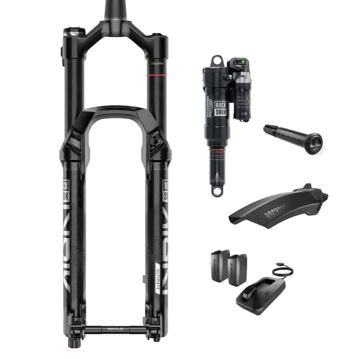 Das All-Mountain-Kit mit der Rockshox Lyrik Ultimate . 